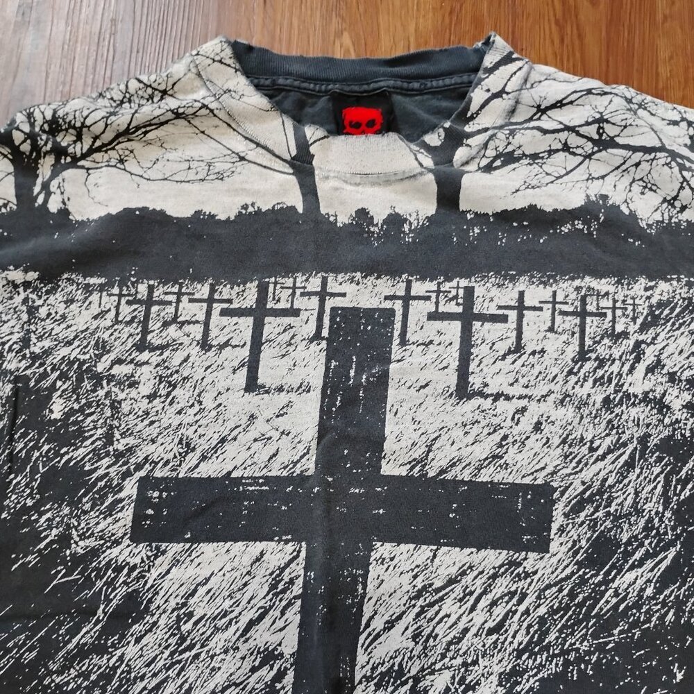 Vintage Zero Skateboarding Jamie Thomas Graveyard AOP T-Shirt